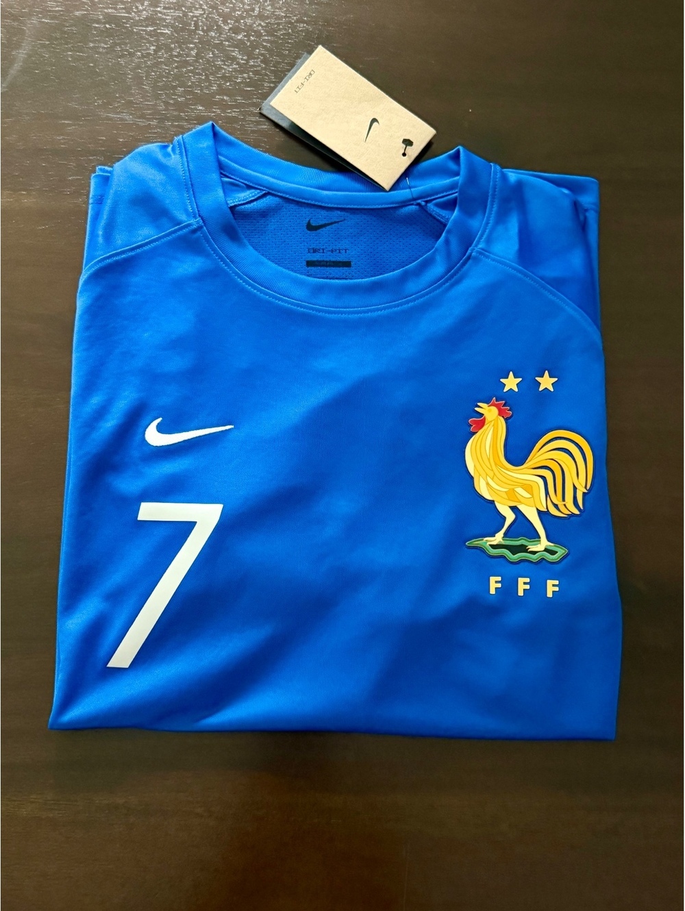 Nike France Blue Dembele Jersey XL